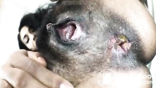 KITTY CATHERINE'S BLACK DIRTY ASS HOLE