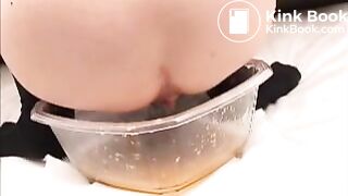 Naughty Jap Women Pooping on Plates