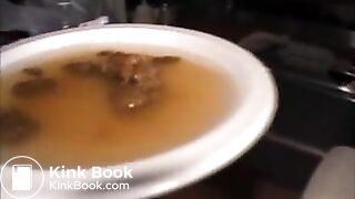 Naughty Jap Women Pooping on Plates