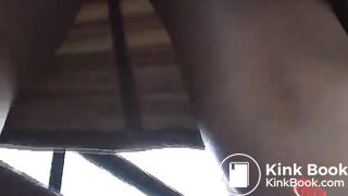 nice Sexy babe public shitting