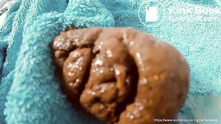 Fart and queef with shitty anal creampie