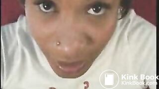 Ebony Senna Pooping And Smearing Shit 2