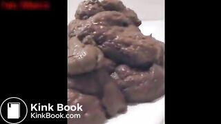 in die Dusche geschissen