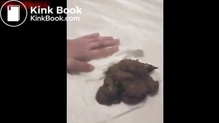 in die Dusche geschissen