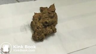 High Helled Girl, Shitting Into Condom