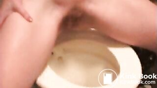 scat Lucy shitting in toilet from swallow-my