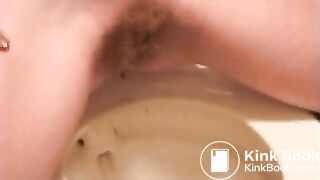 scat Lucy shitting in toilet from swallow-my