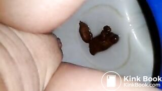 Me shitting at home