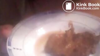 Shitting on plate and eating it Private