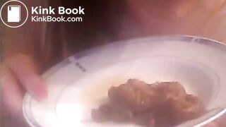 Shitting on plate and eating it Private