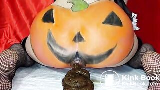 Halloween poop