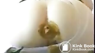 Pantyhose poop