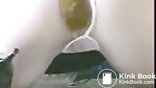 Pantyhose poop