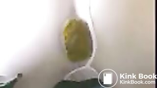 Pantyhose poop