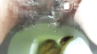 SLUT SHIT IN TOILET