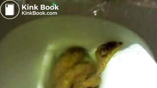SLUT SHIT IN TOILET