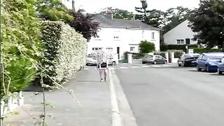 Blonde mature shitting in public On shittytube
