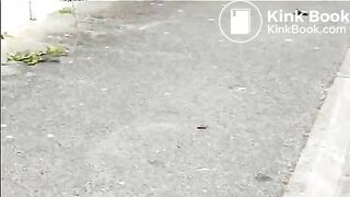 Blonde mature shitting in public On shittytube