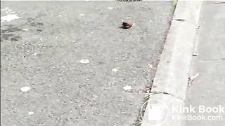 Blonde mature shitting in public On shittytube