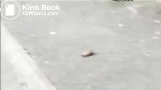 Blonde mature shitting in public On shittytube