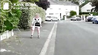 Blonde mature shitting in public On shittytube