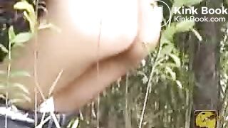 In the field