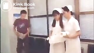 Girl shitting in doctors office