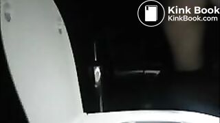 Girl pooping