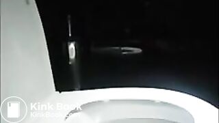 Girl pooping