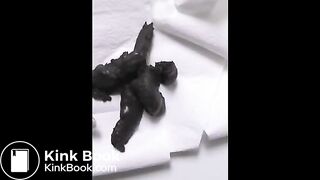 Amazingly beautiful, fancy, hot, takes a bathroom shit