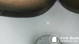 Toilet poop  ebony