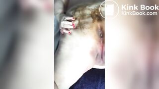 Fingering her arse after we fucked and got dirty