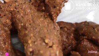 Brunette Amateur Slim Girl Dumping