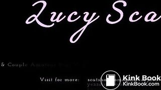 Strap on fuck with shitty handjob  LucyScat