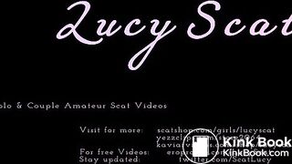 Strap on fuck with shitty handjob  LucyScat