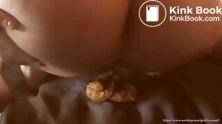 Strap on fuck with shitty handjob  LucyScat