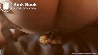 Strap on fuck with shitty handjob  LucyScat