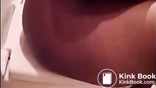 Black Girl Pooping and Farting