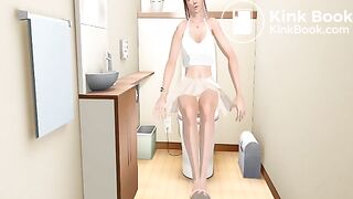 Kasumi's Biggest Diarrhea Dump Ever Toilet