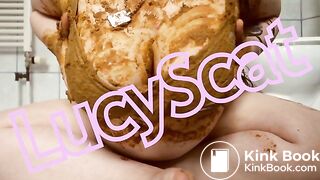 White bra turns brown