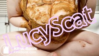 White bra turns brown