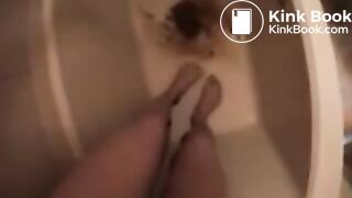 Quirky Japanese Woman Shits