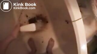 Quirky Japanese Woman Shits