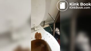 Pooing over the toilet Gurgling Squirts