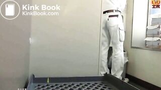 Sexy girl is shitting like an elephant