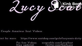 Dirty Anal with diaper poop!  LucyScat