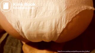 Dirty Anal with diaper poop!  LucyScat