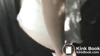 Chubby lady runny poop