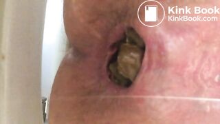 Amateur girl shitting in close up - Dirtyshack Free Scat Tub