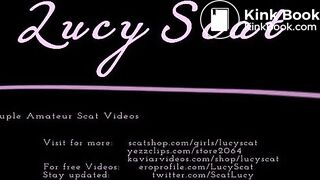 Eat it from the bathroom floor slave!  LucyScat